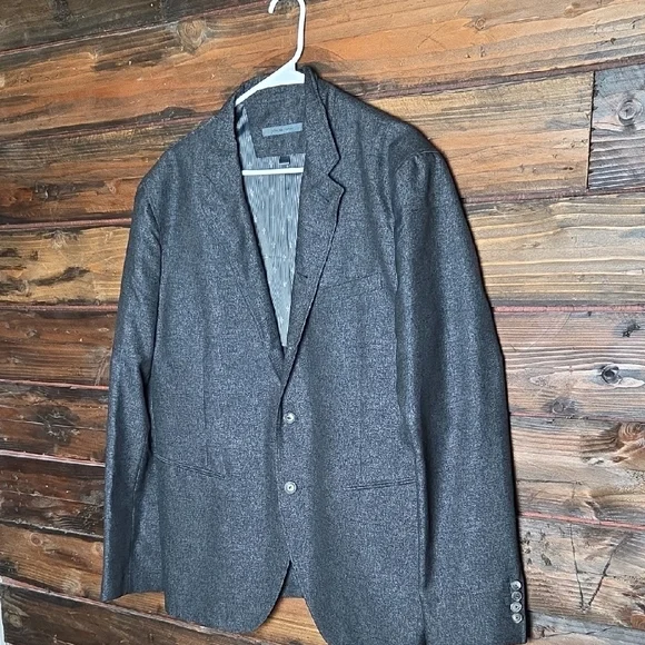 John Varvatos Men's Gray Blazer